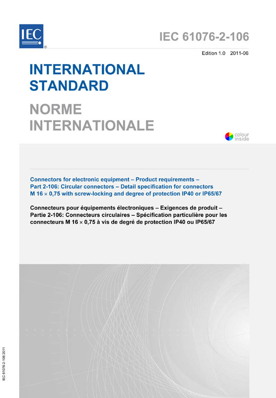 Cover IEC 61076-2-106:2011